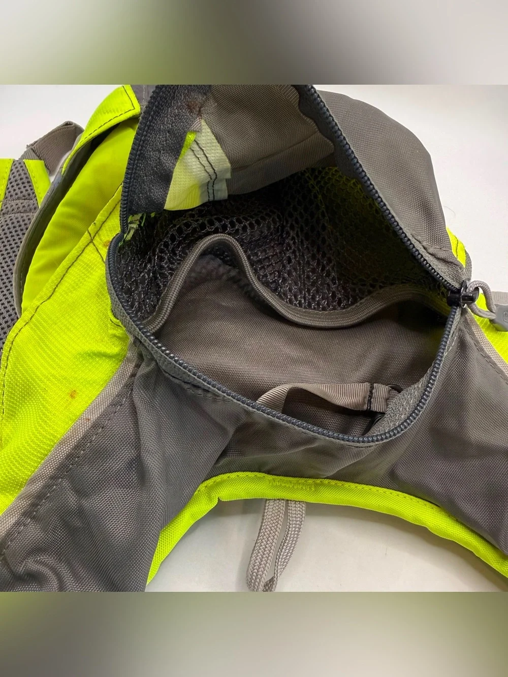 CamelBak Slipstream Hydration Backpack Hi Vis Yellow Gray No Bladder Pack